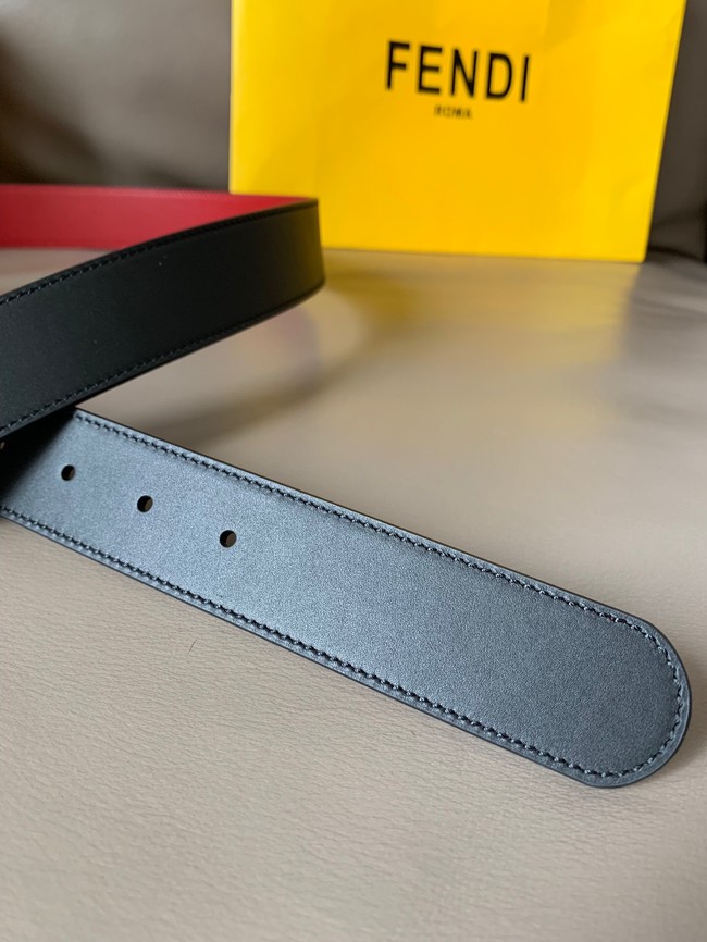 Fendi Leather Belt 34MM 2768