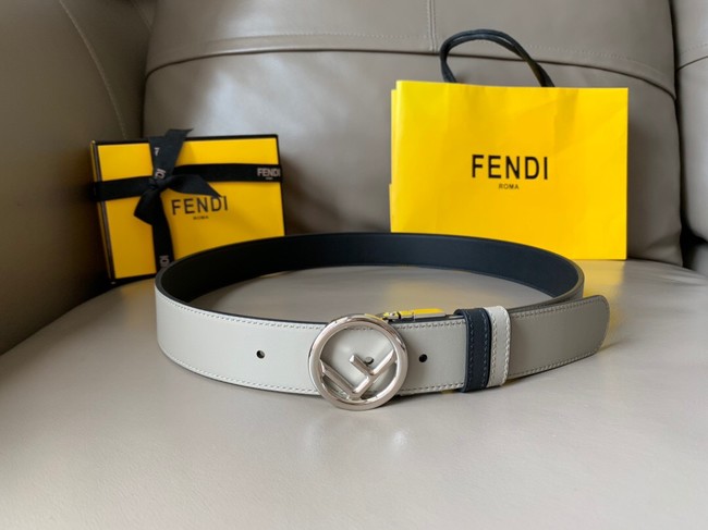 Fendi Leather Belt 34MM 2769