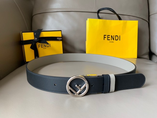 Fendi Leather Belt 34MM 2769