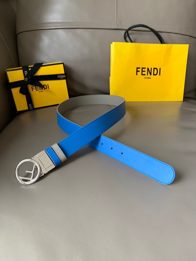 Fendi Leather Belt 34MM 2770