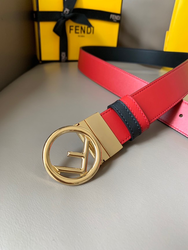 Fendi Leather Belt 34MM 2771