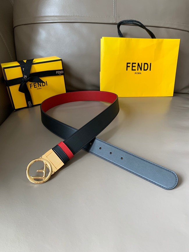 Fendi Leather Belt 34MM 2771