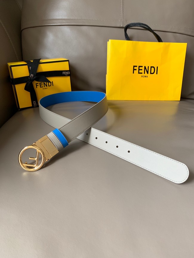 Fendi Leather Belt 34MM 2772