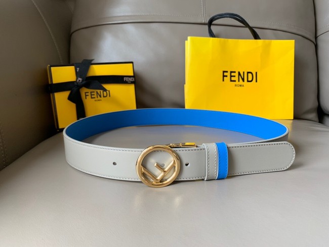 Fendi Leather Belt 34MM 2772