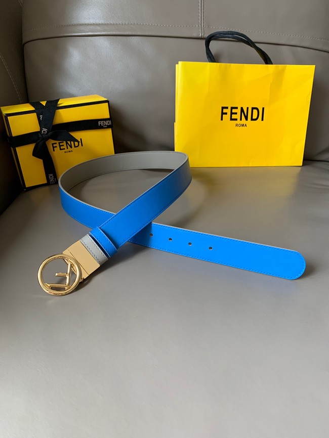 Fendi Leather Belt 34MM 2772