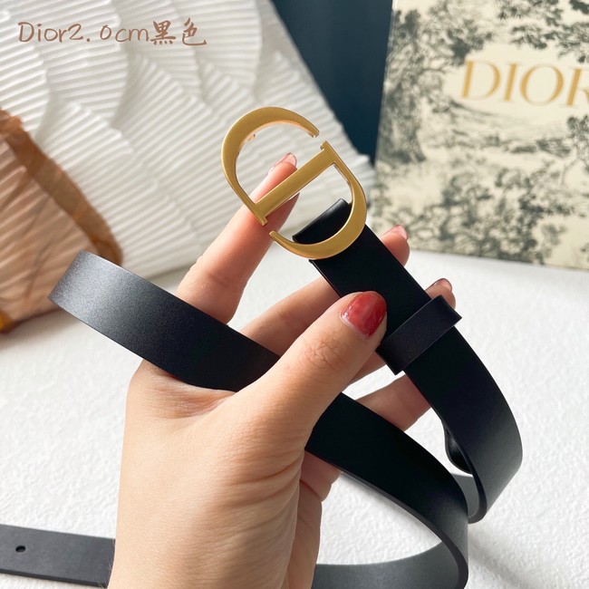 Dior Leather Belt 20MM 2795