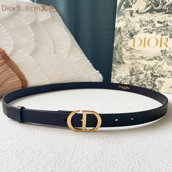 Dior Leather Belt 20MM 2795