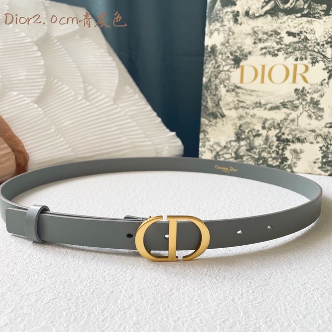Dior Leather Belt 20MM 2799