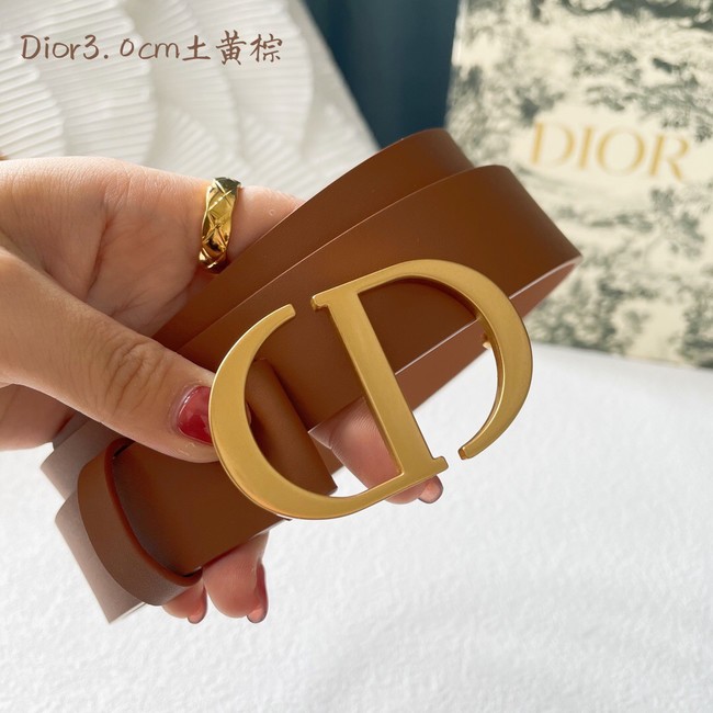 Dior Leather Belt 30MM 2790