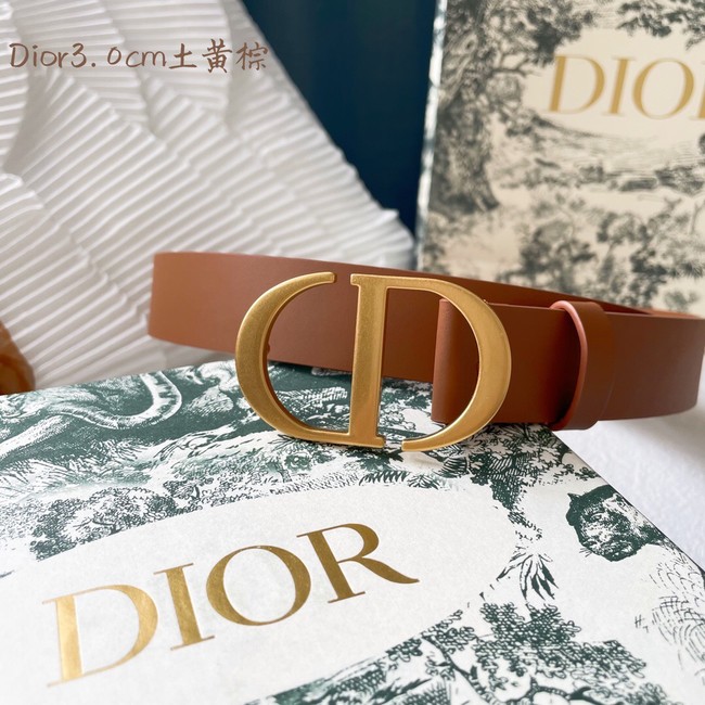 Dior Leather Belt 30MM 2790