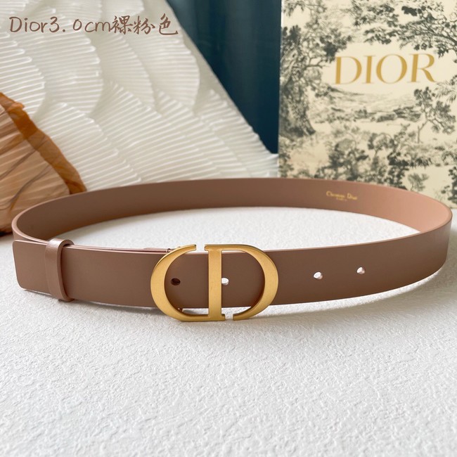 Dior Leather Belt 30MM 2792