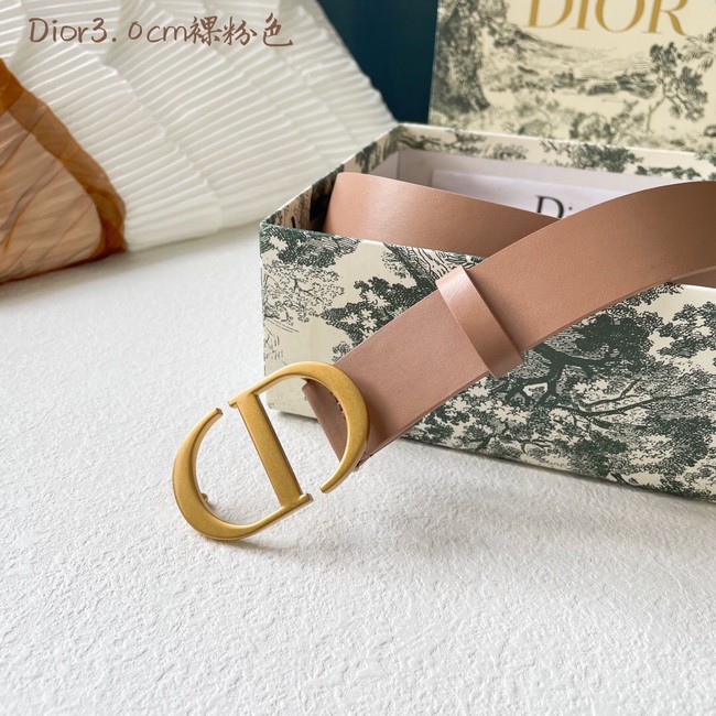 Dior Leather Belt 30MM 2792