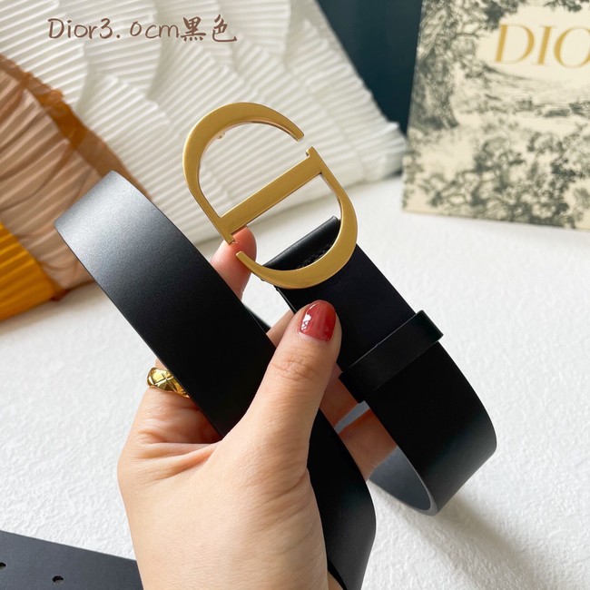 Dior Leather Belt 30MM 2792