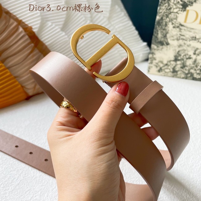 Dior Leather Belt 30MM 2792