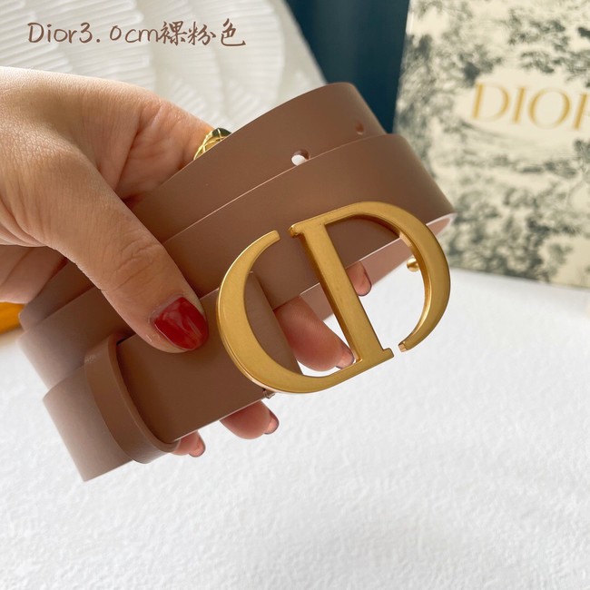 Dior Leather Belt 30MM 2792