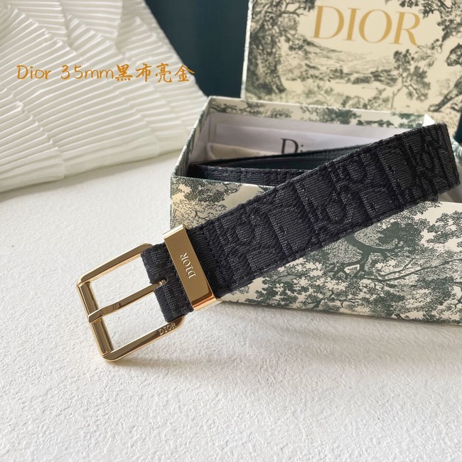 Dior calf leather 35MM BELT 2801