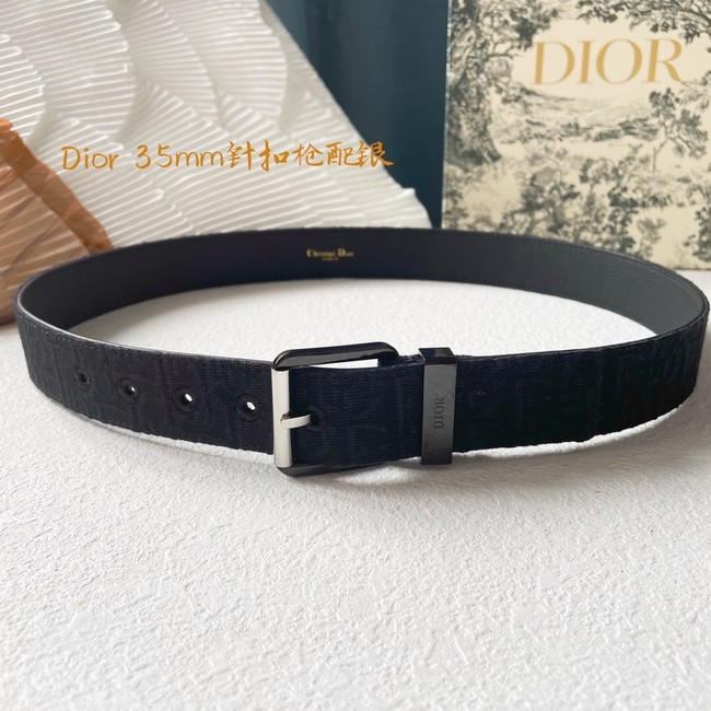 Dior calf leather 35MM BELT 2802