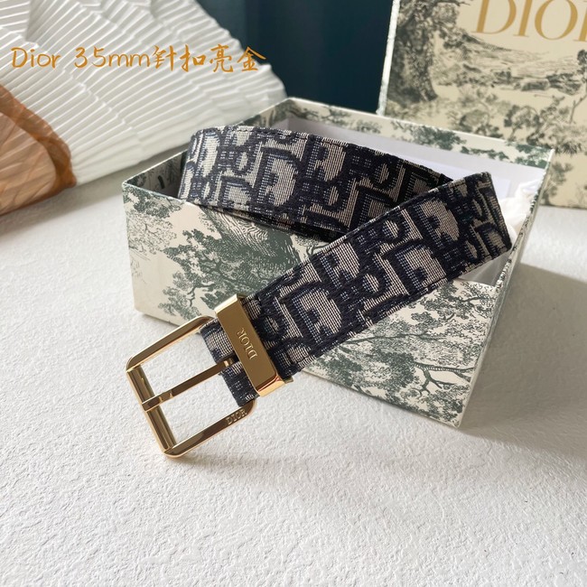 Dior calf leather 35MM BELT 2803