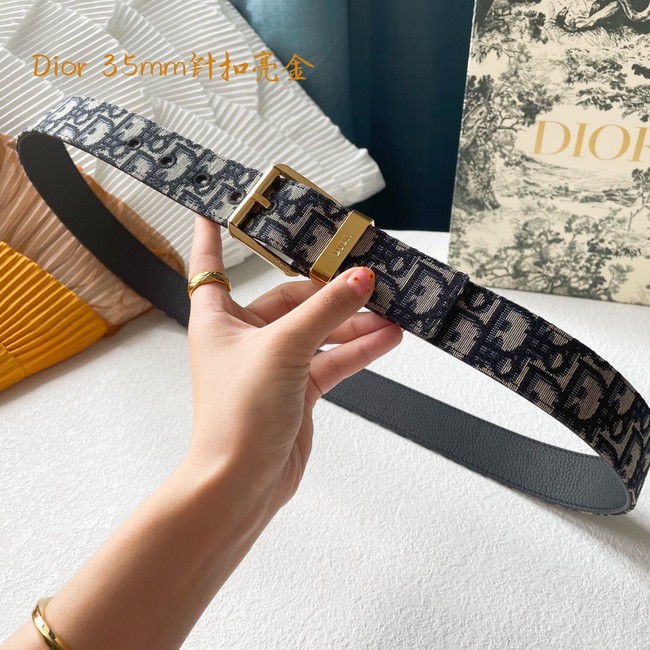 Dior calf leather 35MM BELT 2803