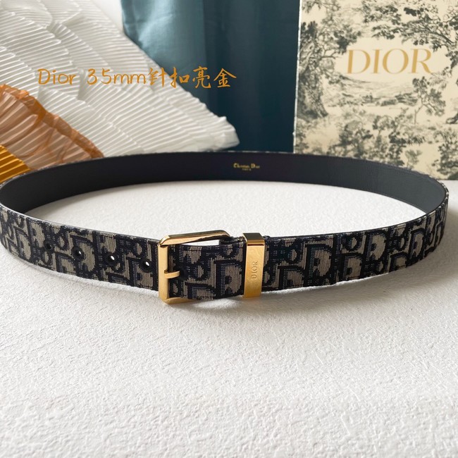 Dior calf leather 35MM BELT 2803