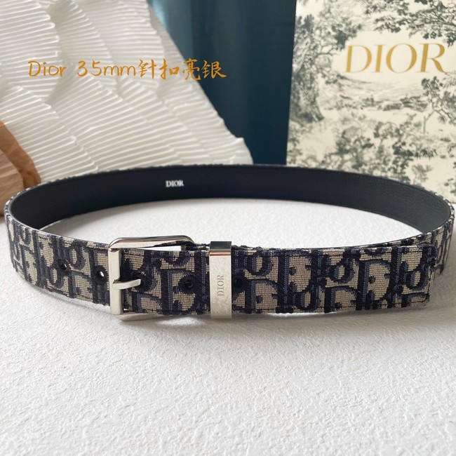 Dior calf leather 35MM BELT 2804