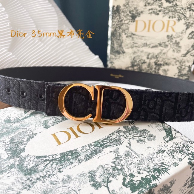 Dior calf leather 35MM BELT 2805