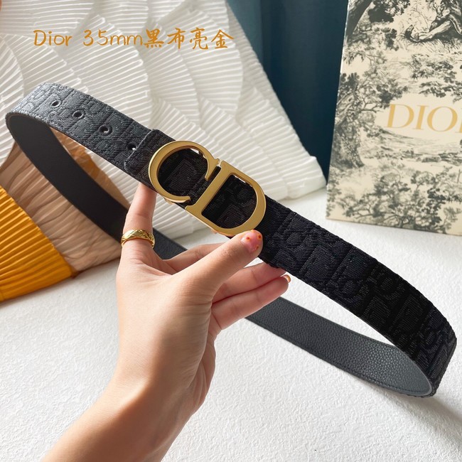 Dior calf leather 35MM BELT 2805