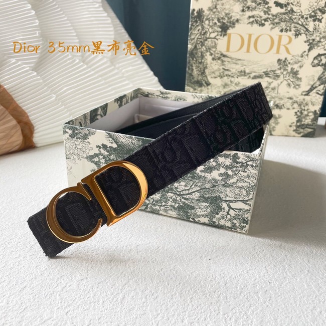 Dior calf leather 35MM BELT 2805