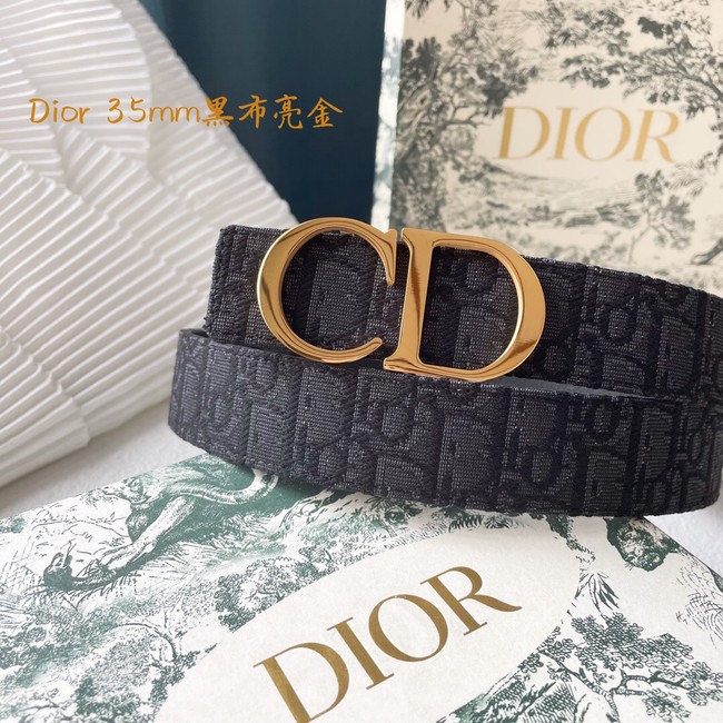 Dior calf leather 35MM BELT 2805