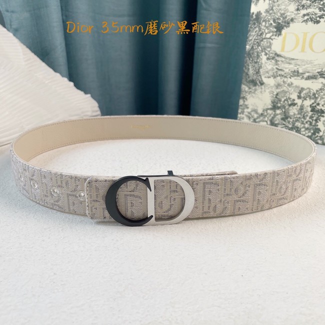 Dior calf leather 35MM BELT 2808