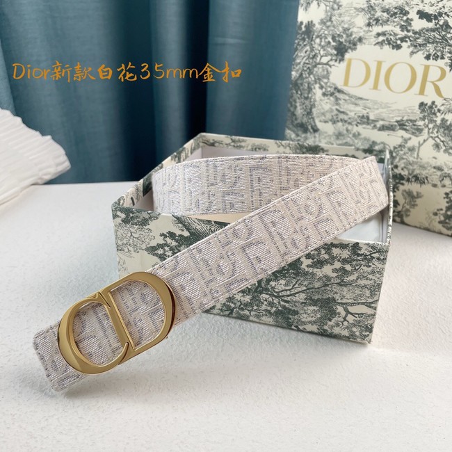 Dior calf leather 35MM BELT 2809