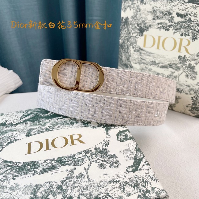 Dior calf leather 35MM BELT 2809