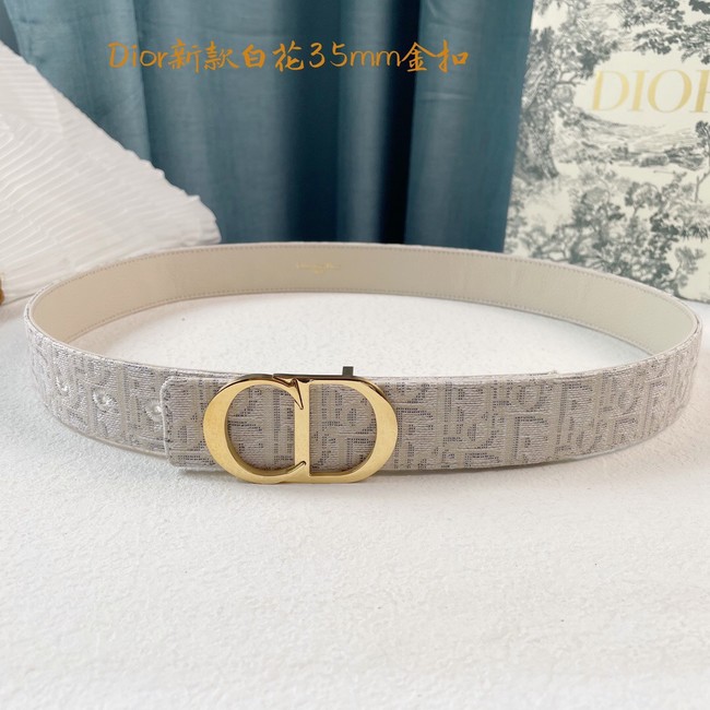 Dior calf leather 35MM BELT 2809