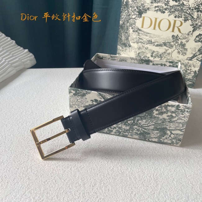 Dior calf leather 35MM BELT 2814