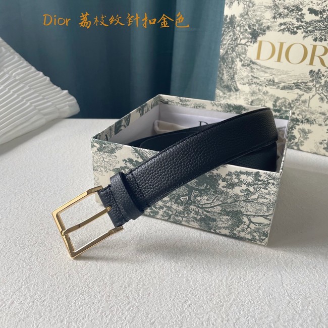 Dior calf leather 35MM BELT 2816