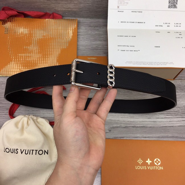 Louis Vuitton calf leather 35MM BELT 2817