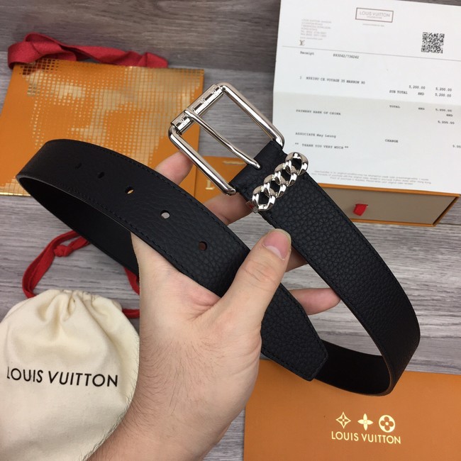 Louis Vuitton calf leather 35MM BELT 2817