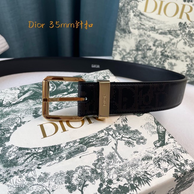 Dior calf leather 35MM BELT M0472S