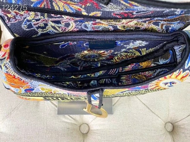 Dior SADDLE BAG Embroidery M0446