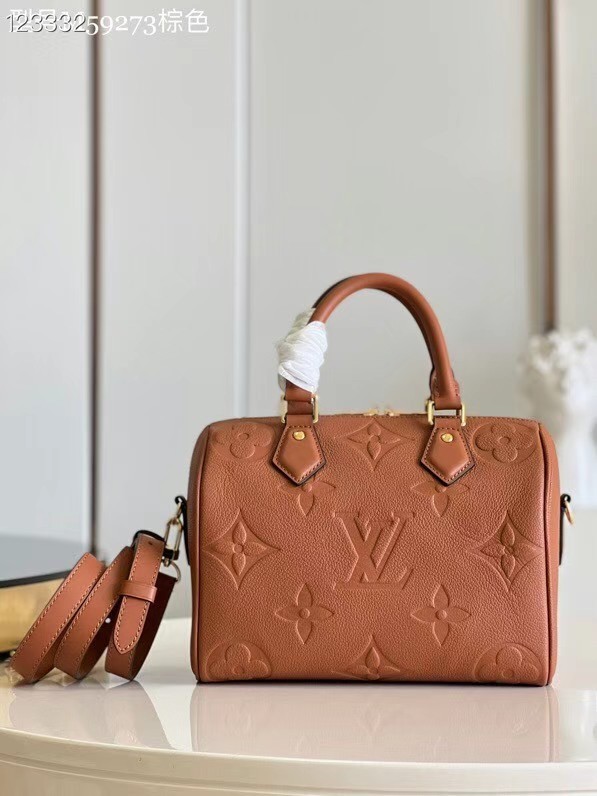 Louis Vuitton SPEEDY BANDOULIERE 25 M46136 Cognac Brown