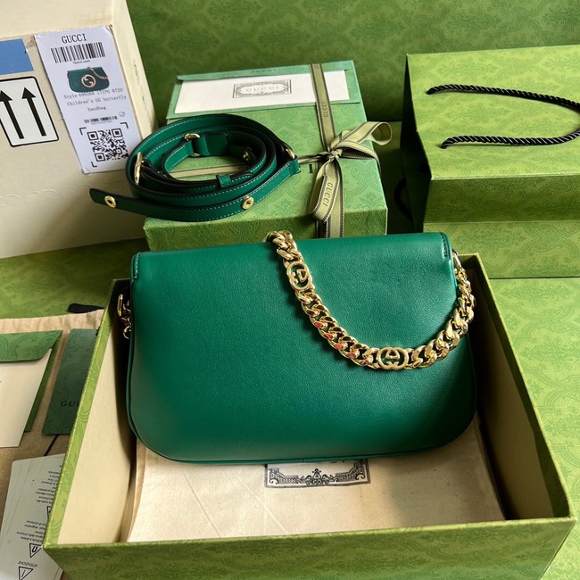 Gucci Blondie shoulder bag 699268 green