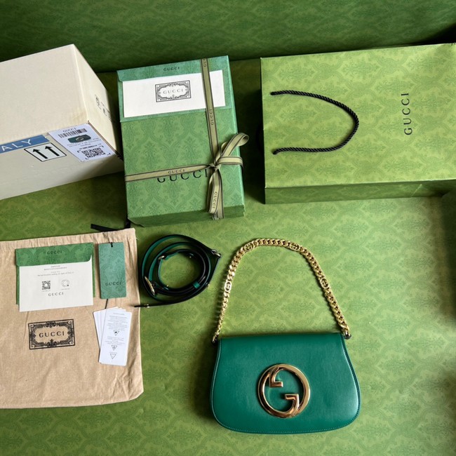 Gucci Blondie shoulder bag 699268 green