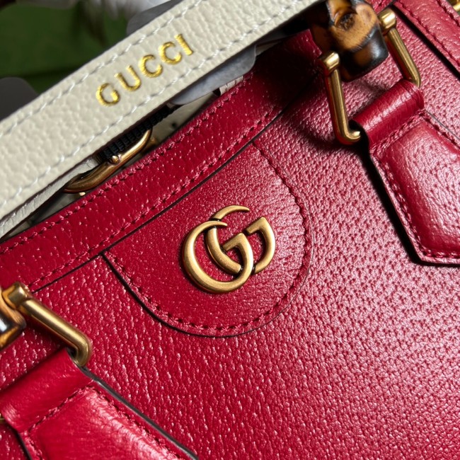 Gucci Diana mini tote bag 702732 red