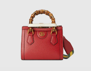 Gucci Diana mini tote bag 702732 red