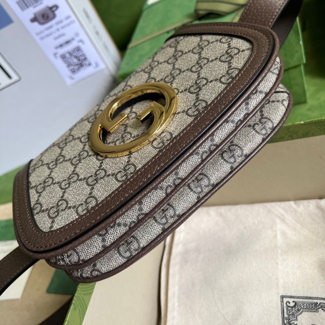 Gucci GG Marmont belt bag 703807 brown