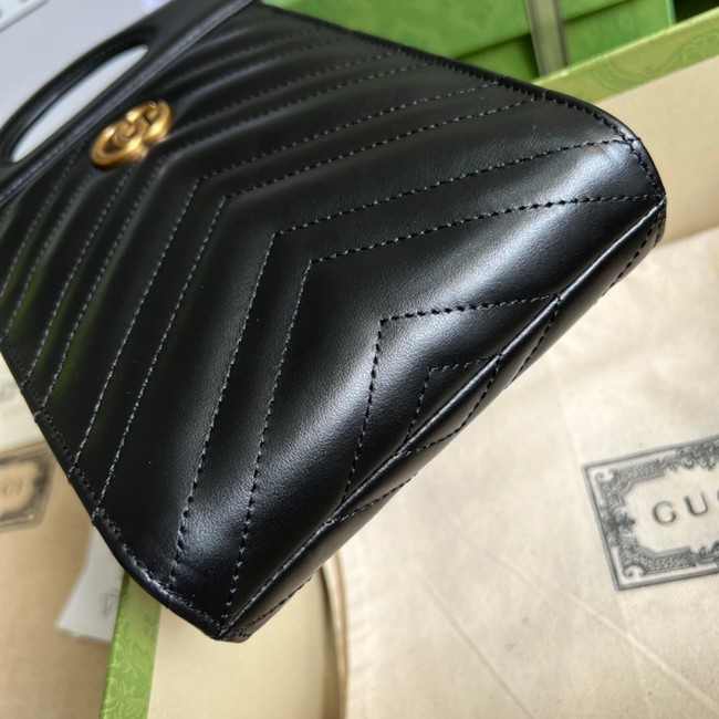 Gucci GG Marmont top handle mini bag 699756 black