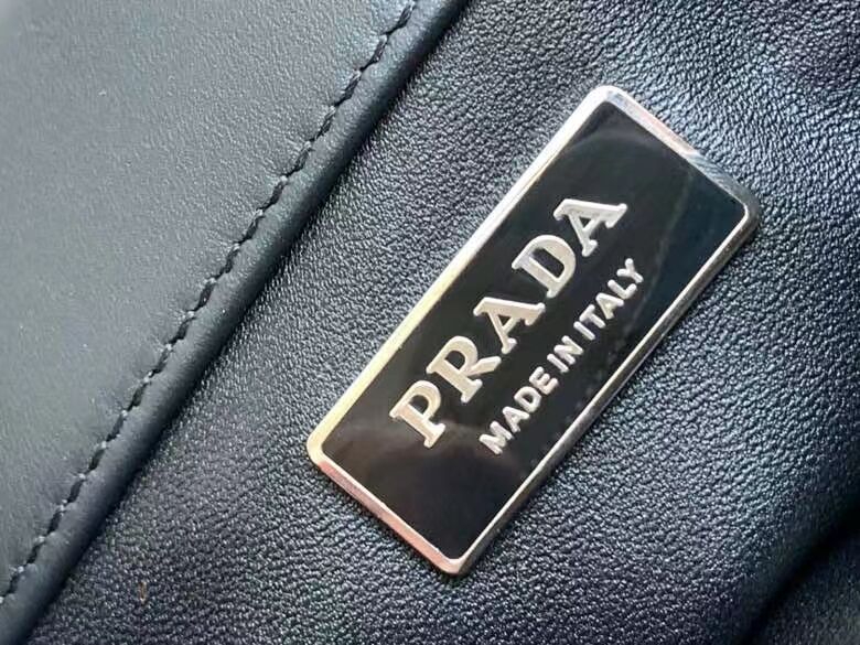 Prada leather Top Handle 1BD866 black