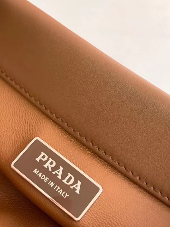 Prada Small leather Prada Supernova handbag 1BA368 caramel