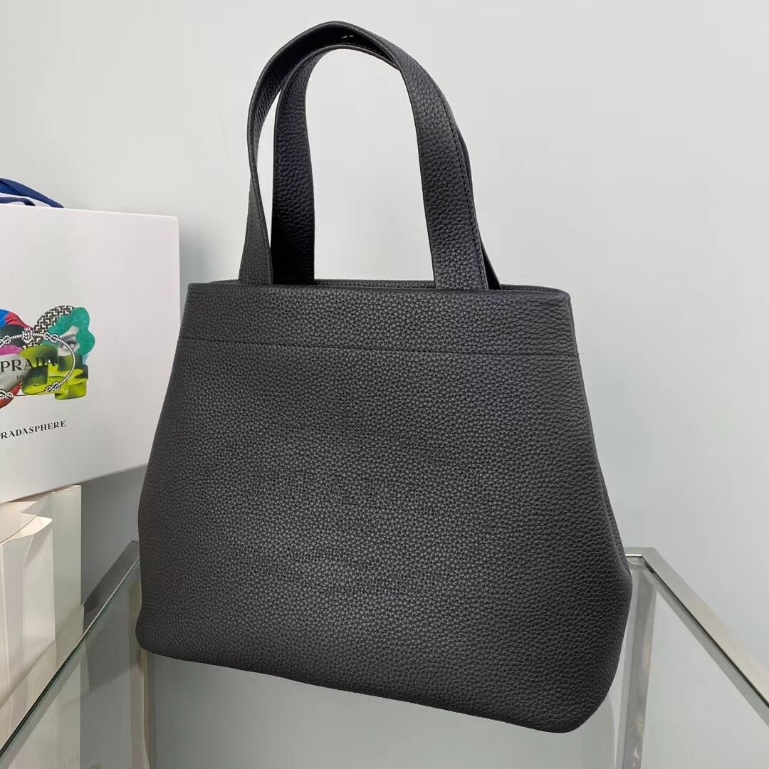 Prada leather tote bag 1AG833 black