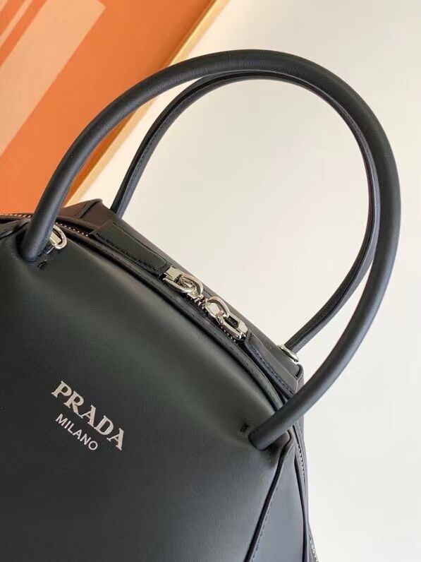 Prada leather tote bag 1BD663 black